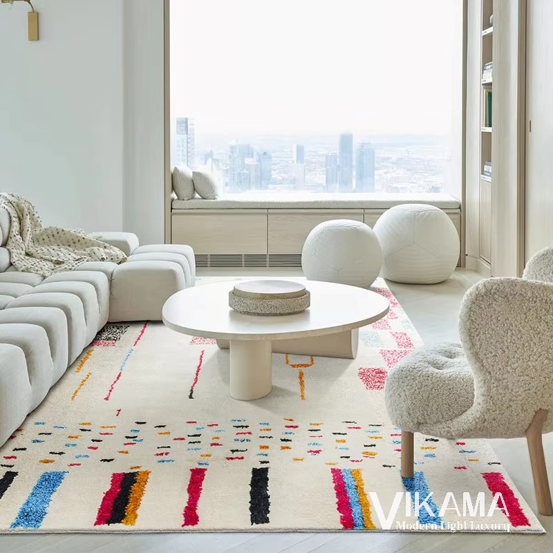 Outdoor Daybed Furniture - VIKAMA Living Room Rug Personalized Creative