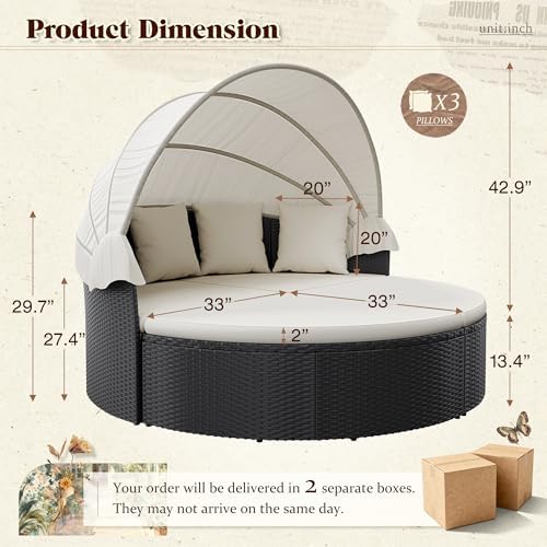 Patio Furniture Outdoor Round  - Outdoor Daybed Furniture ulasan dan harga