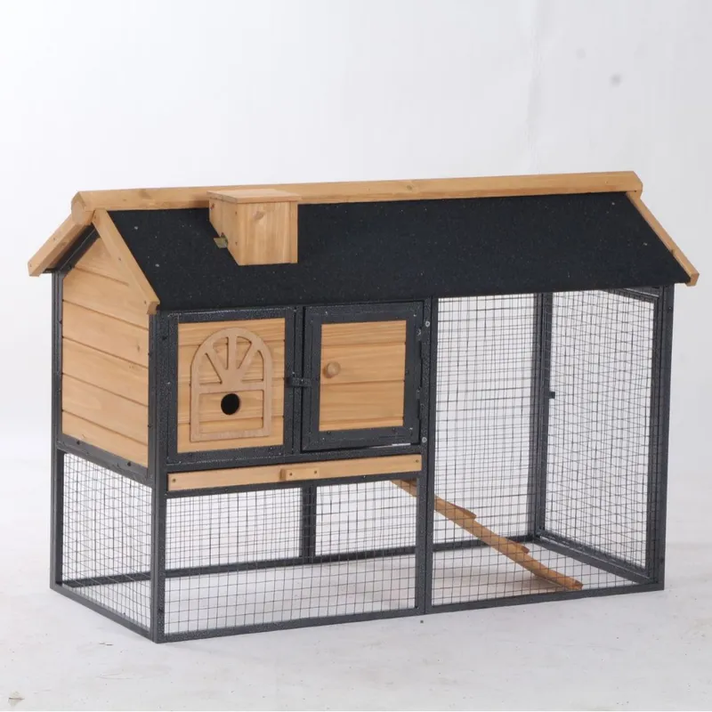 Modern Rabbit Hutch Outdoor Bu - Outdoor Furniture Yellow ulasan dan harga