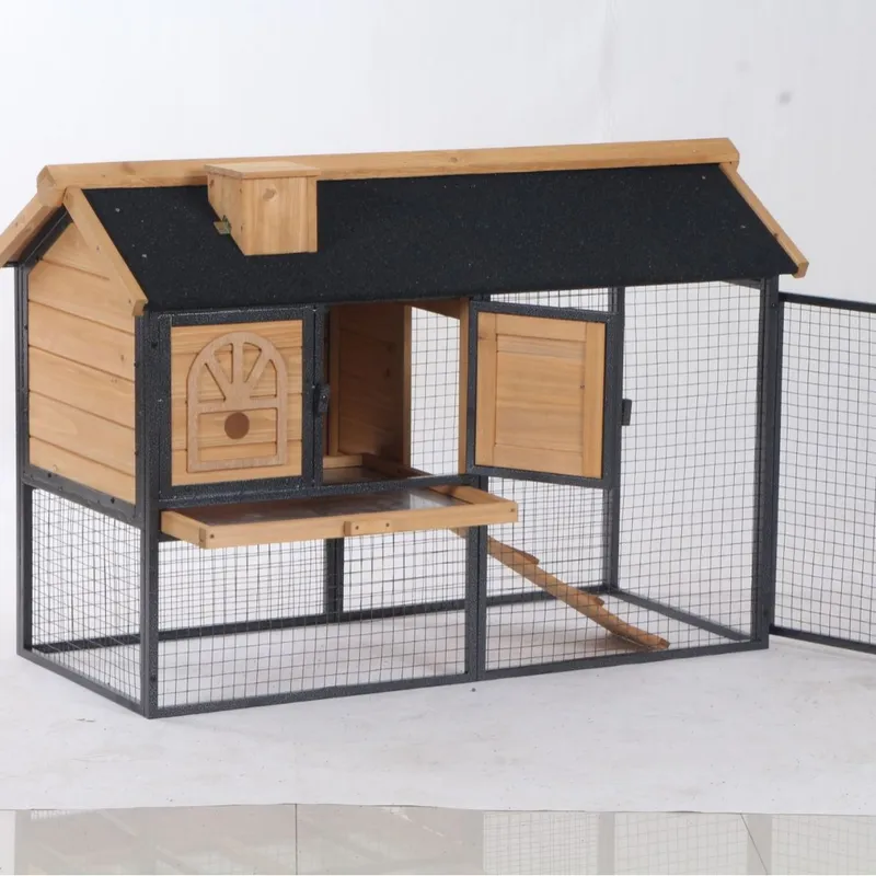 Modern Rabbit Hutch Outdoor Bu - Outdoor Furniture Yellow ulasan dan harga