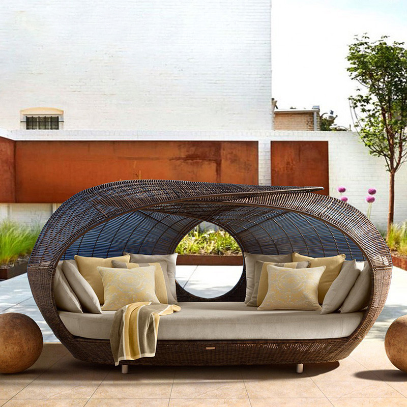 kv-Outdoor Hot Sale Good Quali - Outdoor Daybed Furniture ulasan dan harga