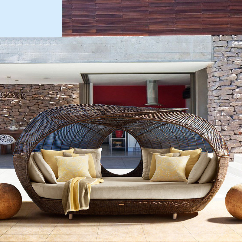 kv-Outdoor Hot Sale Good Quali - Outdoor Daybed Furniture ulasan dan harga