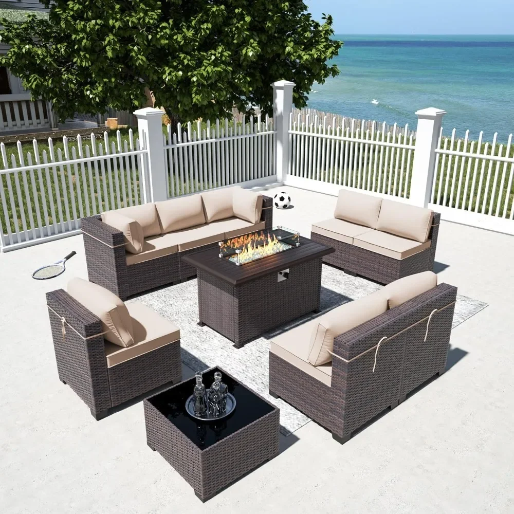 -Patio Furniture Set With Prop - Outdoor Furniture Fire Pit ulasan dan harga