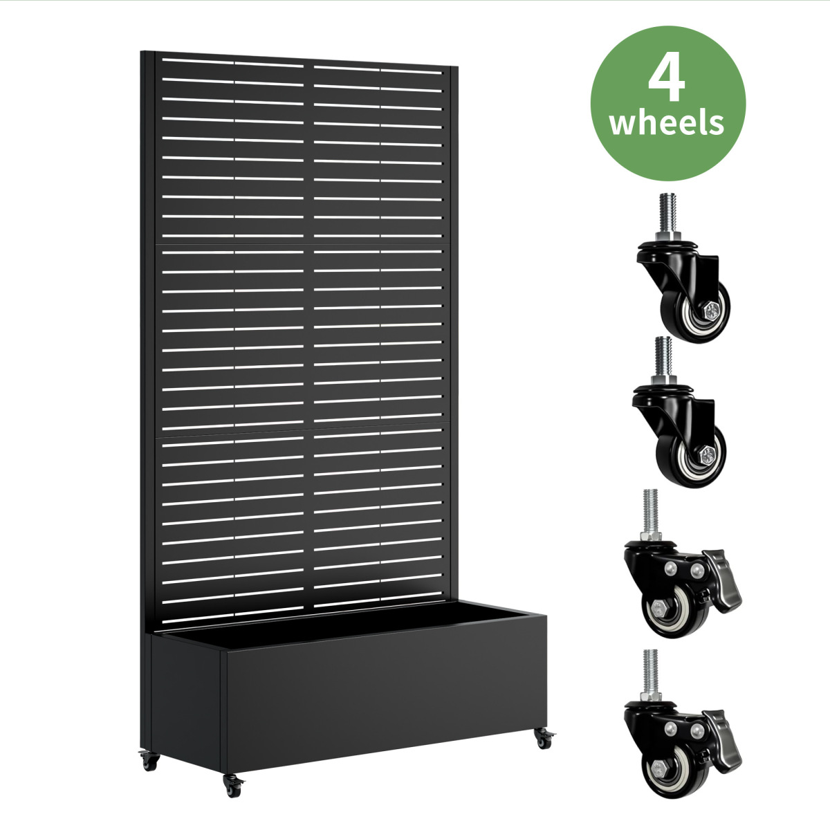 Metal Planter Box with Trellis - Planter Raised Metal ulasan dan harga