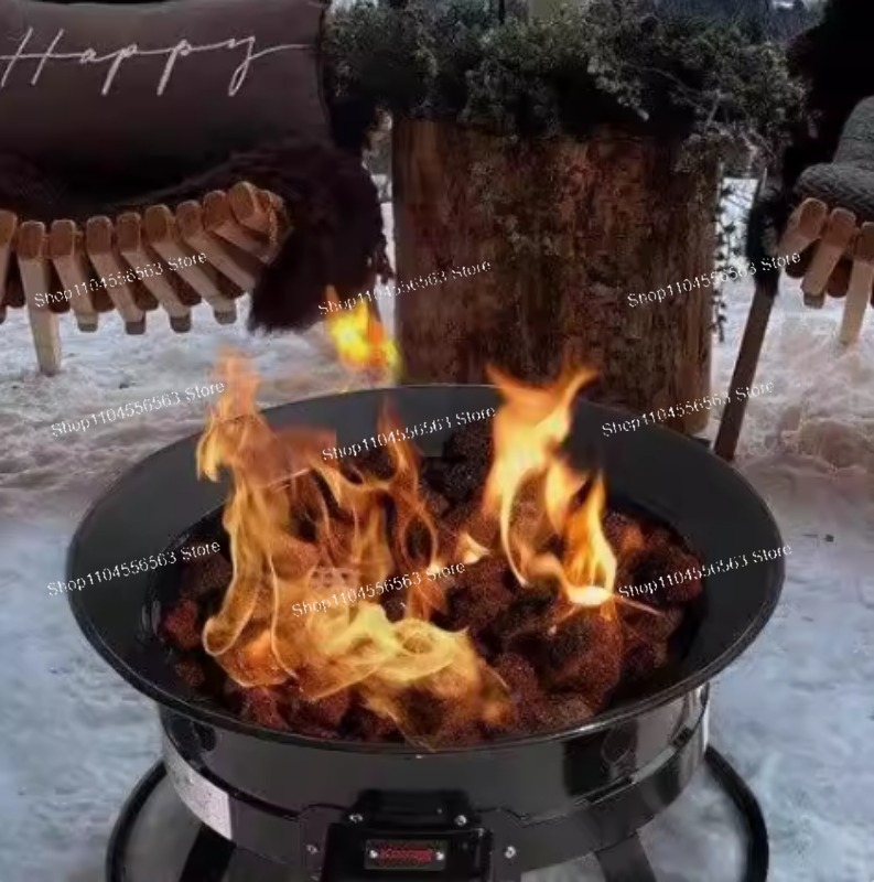 Portable Propane Fire Pit 58,0 - Outdoor Furniture Fire Pit ulasan dan harga