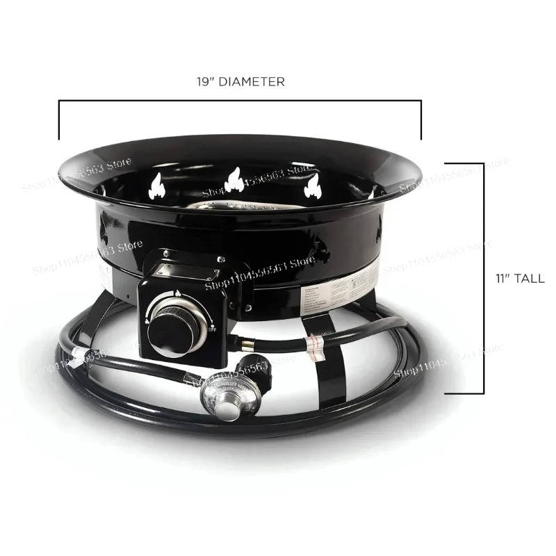 Portable Propane Fire Pit 58,0 - Outdoor Furniture Fire Pit ulasan dan harga