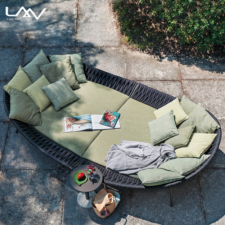Modern Outdoor Garden Weave Ro - Outdoor Daybed Furniture ulasan dan harga