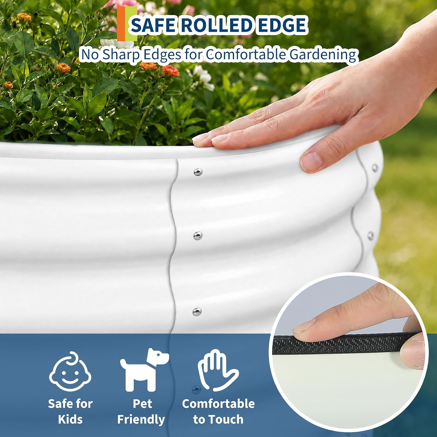 Tacleekii 6X3X1FT Oval Galvani - Planter Raised Metal ulasan dan harga