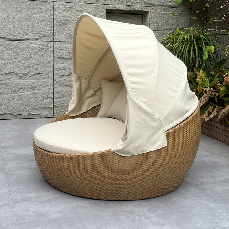 Daybed,Anti-UV Rustproof Round - Outdoor Daybed Furniture ulasan dan harga