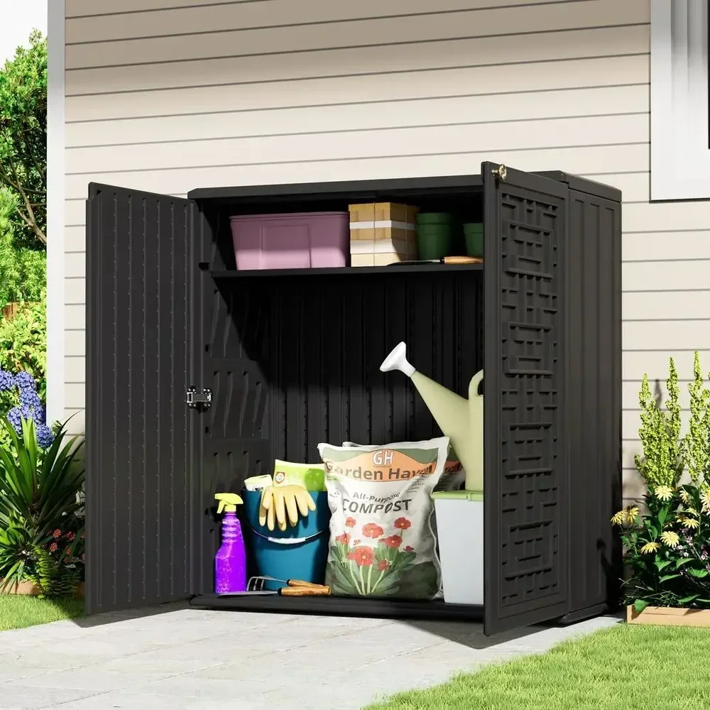 Weatherproof Resin Outdoor Sto - Outdoor Furniture With Storage For Cushions ulasan dan harga