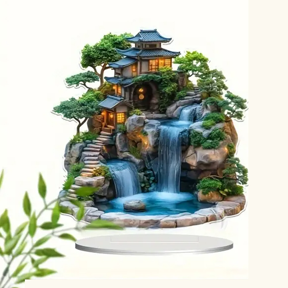 2D Flat, 1pc Bohemian Japanese - Outdoor Furniture Material ulasan dan harga