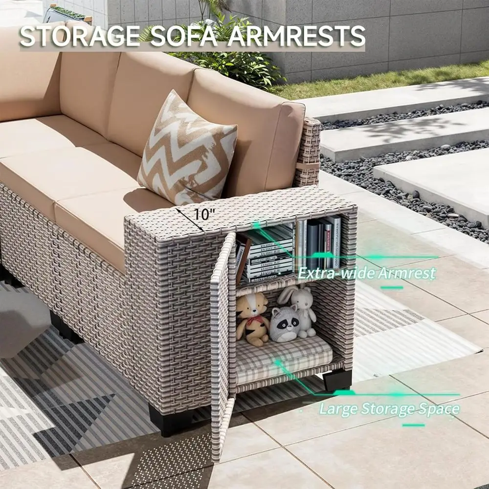 7-Piece Outdoor Patio Furnitur - Outdoor Furniture Fire Pit ulasan dan harga