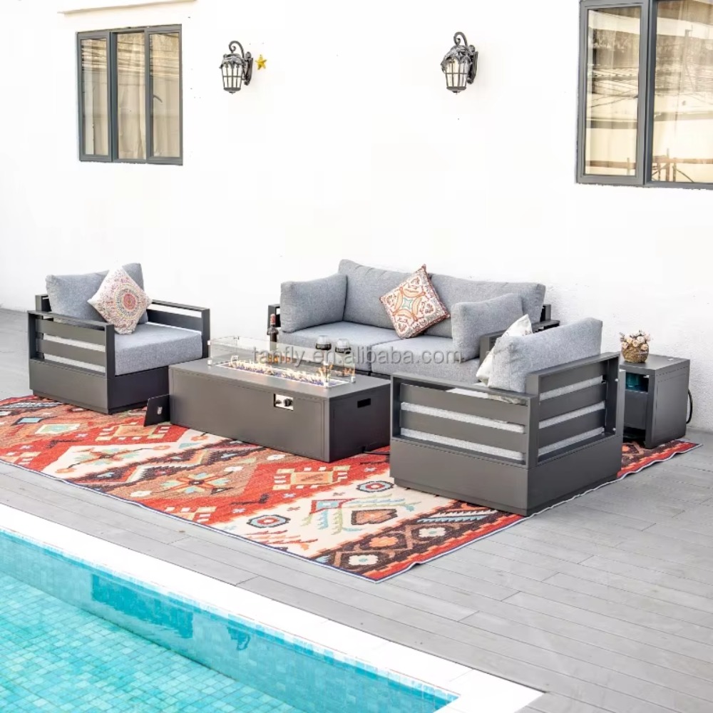 Villa Hotel Outdoor Furniture  - Outdoor Furniture Fire Pit ulasan dan harga