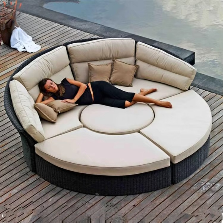 Luxury Garden Outdoor Furnitur - Outdoor Daybed Furniture ulasan dan harga