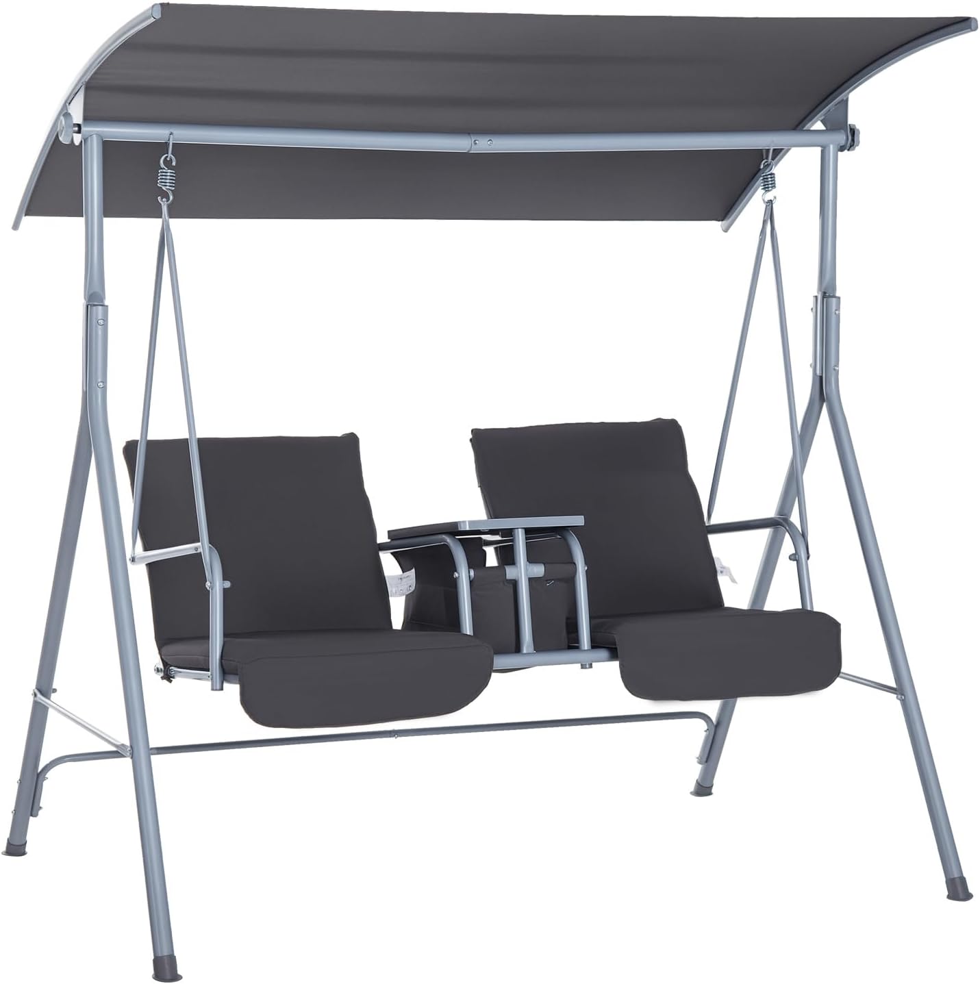 Outdoor 2 Person Porch Swing W - Outdoor Furniture With Storage For Cushions ulasan dan harga