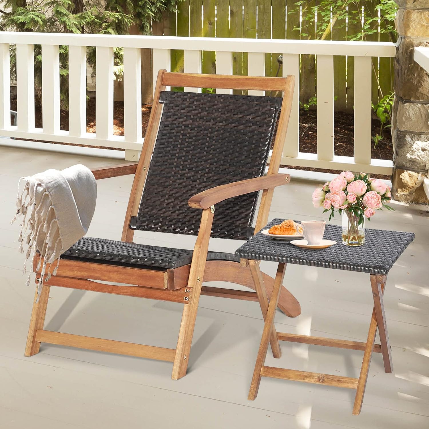 Foldable Outdoor Patio Lounge  - Outdoor Furniture Lounge Set ulasan dan harga