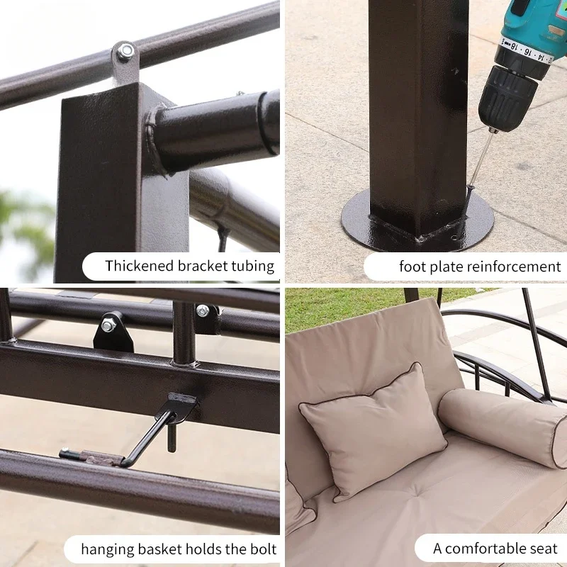 #JMulti Function Garden Swing  - Outdoor Furniture Material ulasan dan harga