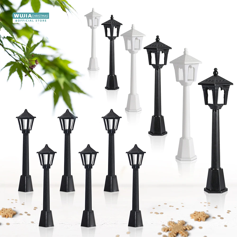 6/12pcs Retro Miniature Street - Outdoor Furniture Material ulasan dan harga