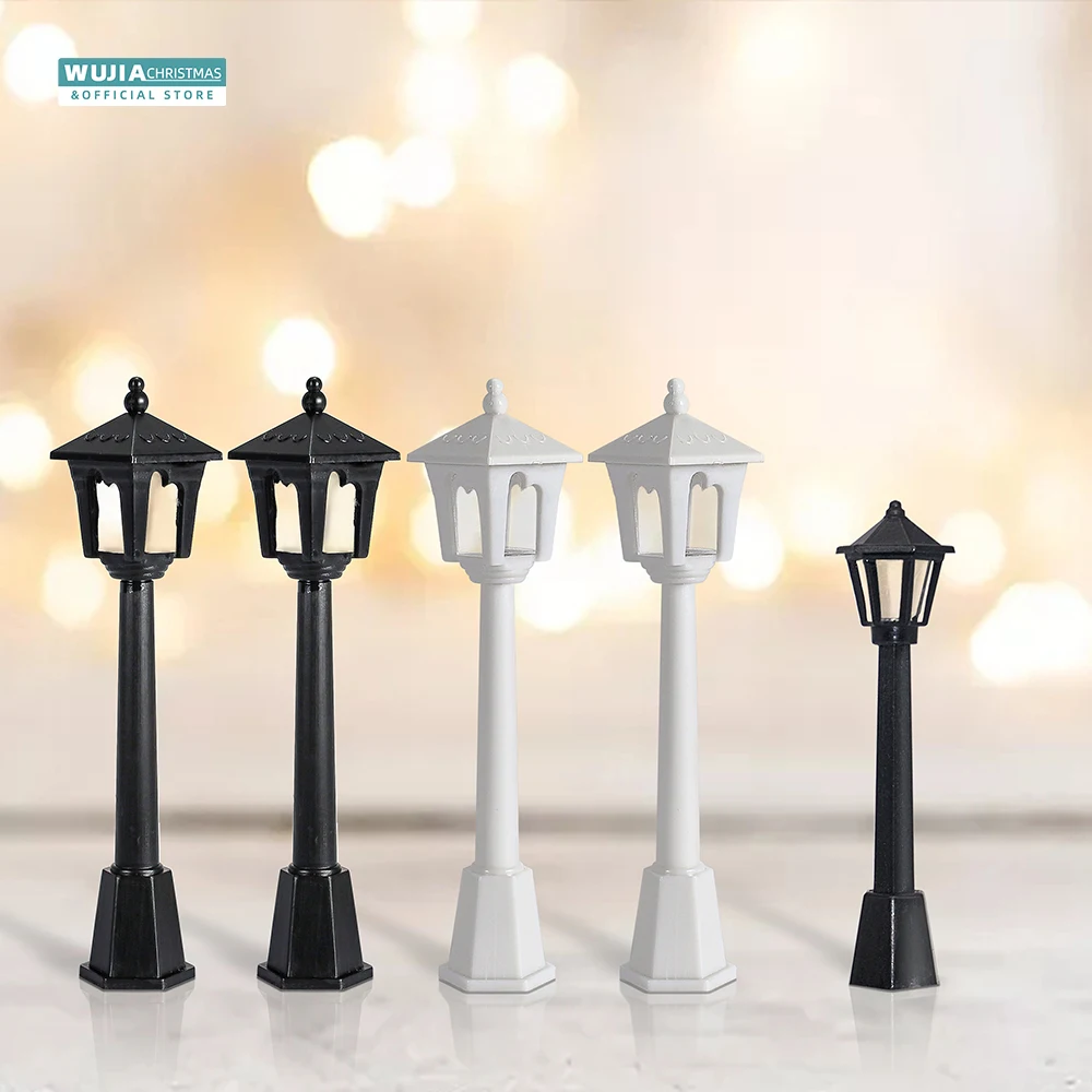 6/12pcs Retro Miniature Street - Outdoor Furniture Material ulasan dan harga