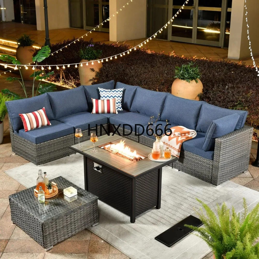 Outdoor 8 Piece Patio Furnitur - Outdoor Furniture Fire Pit ulasan dan harga