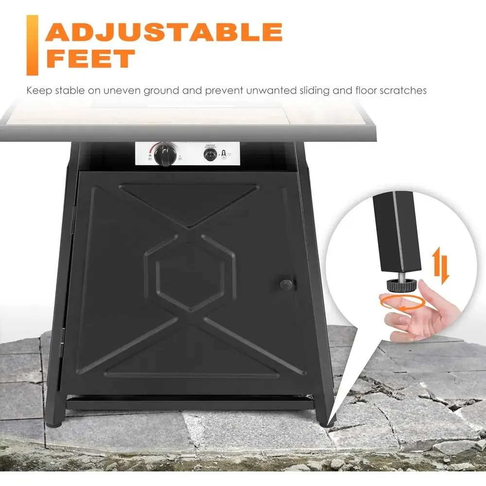 5-Piece Outdoor Patio Furnitur - Outdoor Furniture Fire Pit ulasan dan harga