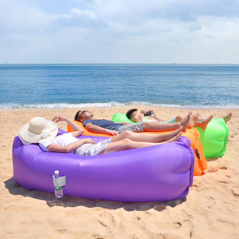 Portable Inflatable Air Sofa L - Outdoor Furniture Lounge Set ulasan dan harga