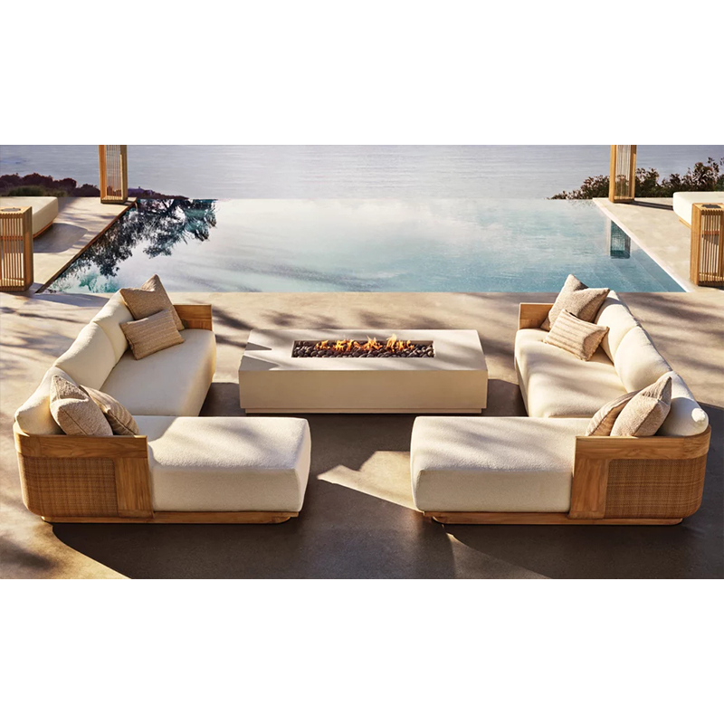Luxury Garden Furniture Design - Outdoor Furniture Lounge Set ulasan dan harga